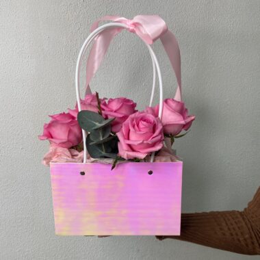 Розовое дыхание эвкалипта.